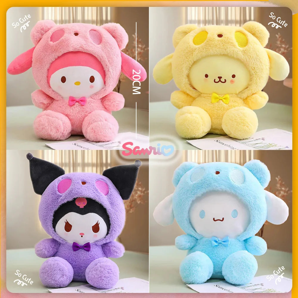 Kawaii Sanrio My Melody Hello Kitty Anime Pluche knuffels 20 cm
