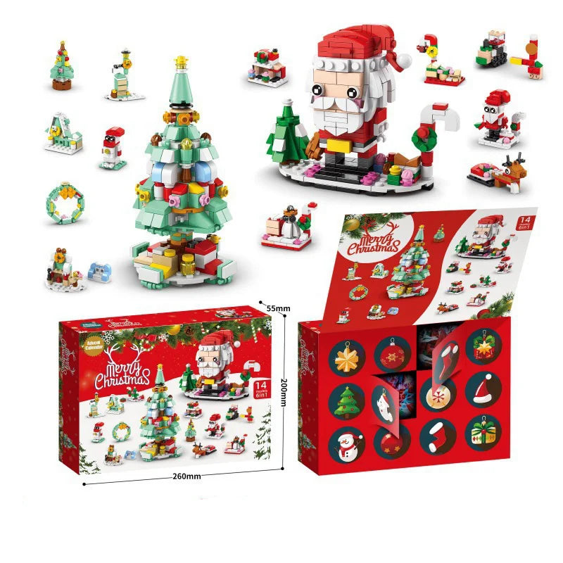KidzKado Kerst Bouwstenen Adventskalender 2025 – Aftelkalender 24 dagen