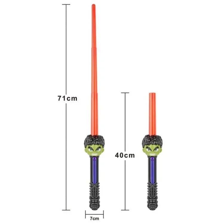 LED Licht Superhelden Zwaard Figuren met Geluid voor Kinderen