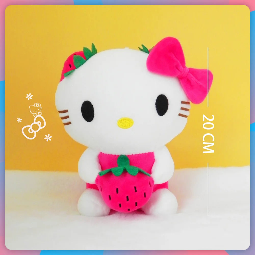 Kawaii Sanrio My Melody Hello Kitty Anime Pluche knuffels 20 cm