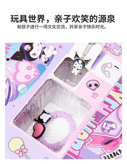 Sanrio Hello Kitty Kuromi Adventskalender Figuren – DIY 2025 24 dagen