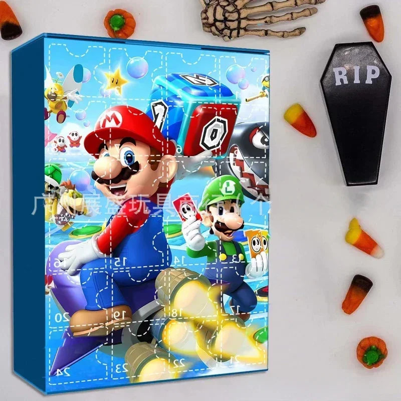 Super Marios Bros Adventskalender 2025 24-delig – PVC