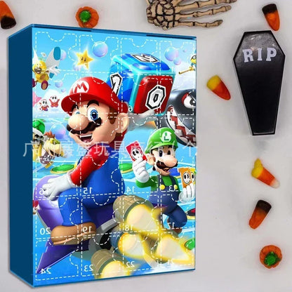 Super Marios Bros Adventskalender 2025 24-delig – PVC