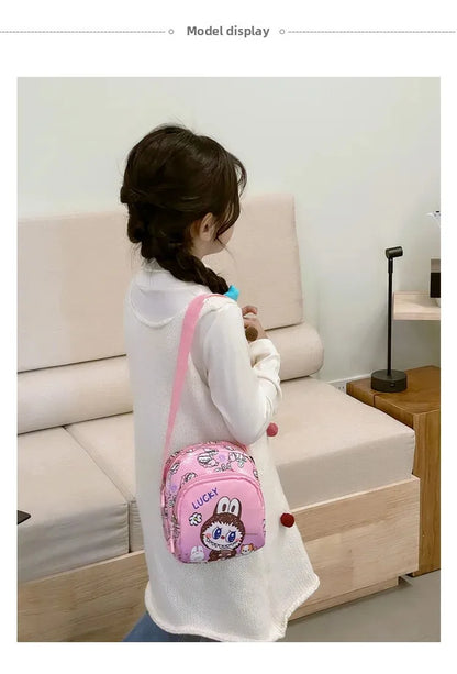 Labubu Cartoon Schoudertas Crossbody – Lichtgewicht