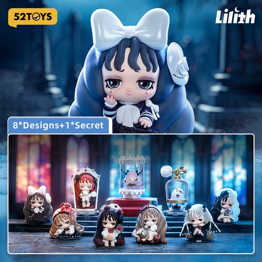 Officiële 52TOYS Liliths Geheim Experiment – Schattige Verzamelfiguur voor Bureau Decoratie