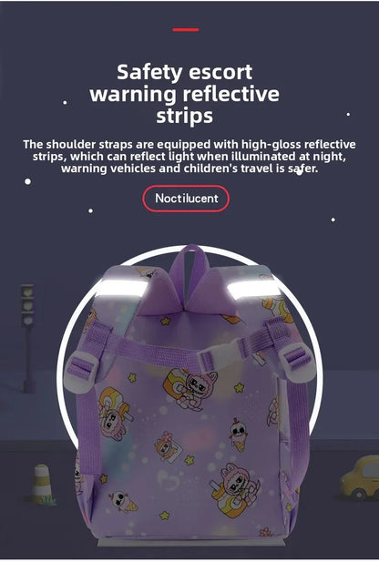 Kinder Rugzak Labubu Groot Lichtgewicht – Cartoon Patroon