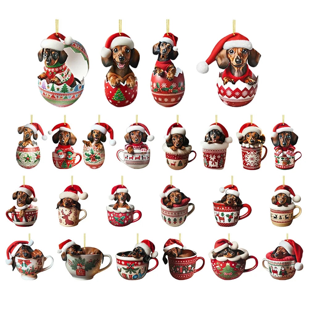 Schattige Teckel Adventskalender 2025