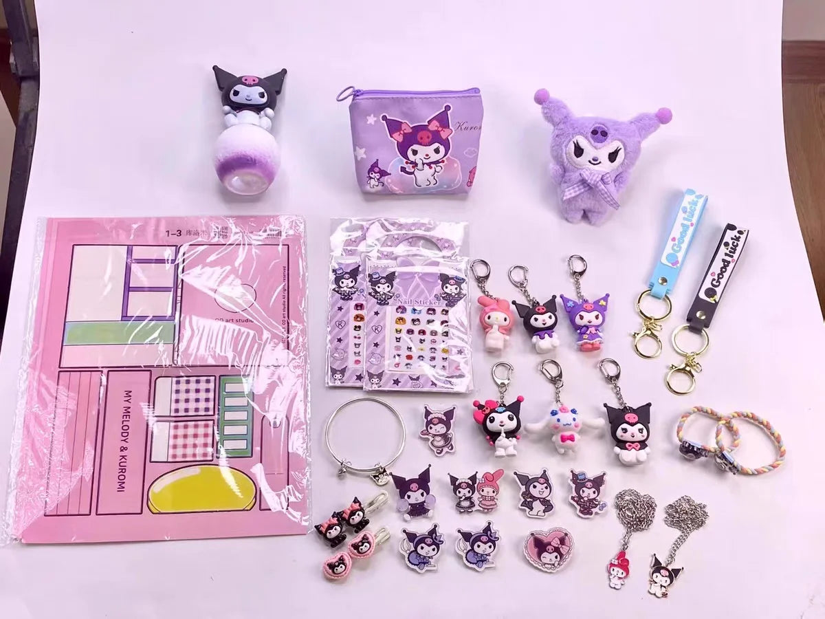 Sanrio Hello Kitty Kuromi Adventskalender Figuren – DIY 2025 24 dagen