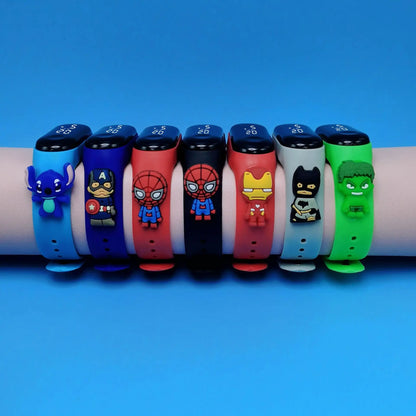 Marvel Kinderhorloge Met LED Weergave En Waterdicht Ontwerp