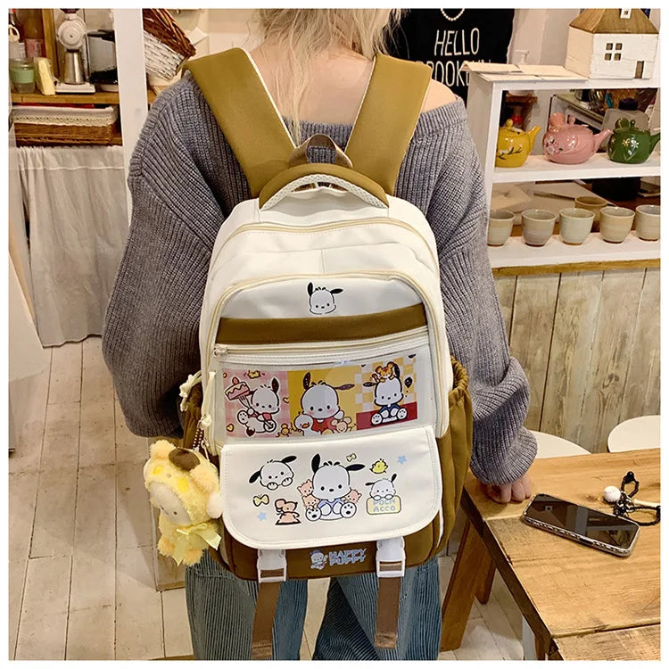 Sanrio Hello Kitty My Melody Rugzak met ruime capaciteit