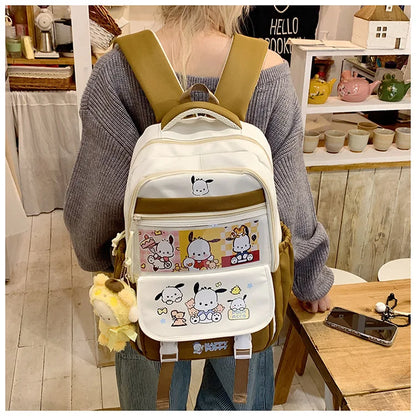 Sanrio Hello Kitty My Melody Rugzak met ruime capaciteit