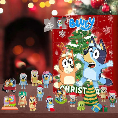 Bluey Adventskalender Surprise Blind Box 24 dagen 2025