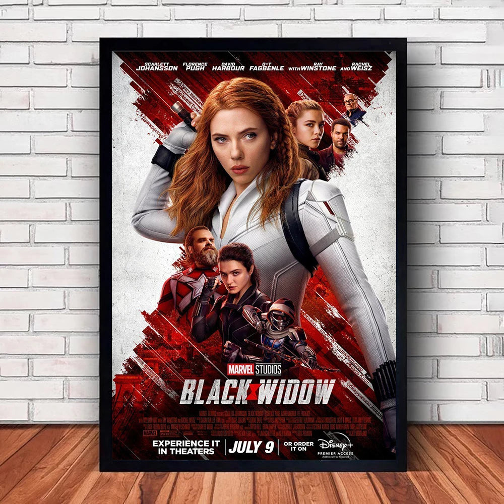 Marvel Film Cover Poster Spiderman Iron Man Wanddecoratie