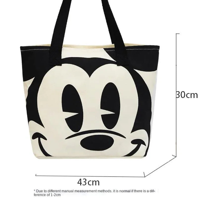 Disney Mickey Minnie Mouse Canvas Tas - Grote Ruimte