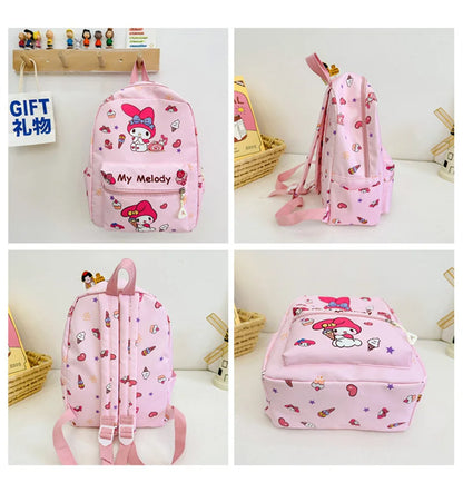 Sanrio Kuromi Hello Kitty My Melody Rugzak – Schattig Pompom Purin