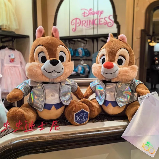 Pluche Speelgoed Disney Chip en Dale 100 Jaar Limited Edition