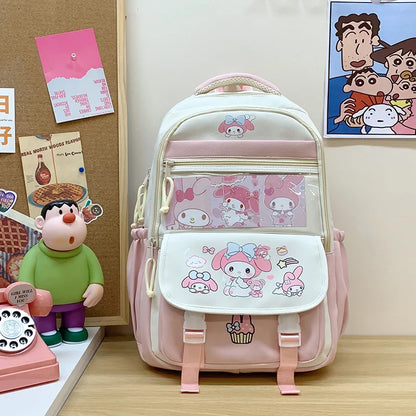 Sanrio Hello Kitty My Melody Rugzak met ruime capaciteit