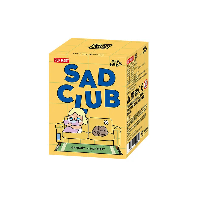 Officiële POP MART Crybaby Sad Club Series Scene Sets Mystery Box – Schattige Anime Actiefiguren