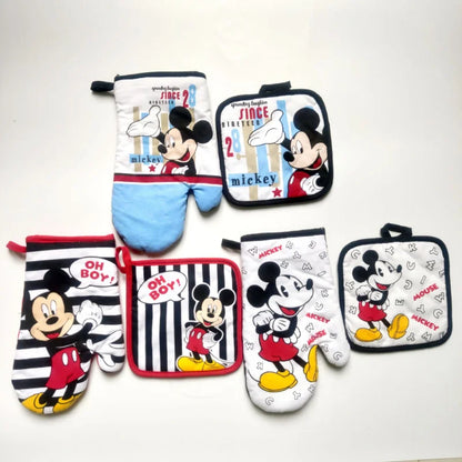 Ovenwanten Disney Mickey Mouse 2 Stuks Anti-verbrandingsbescherming