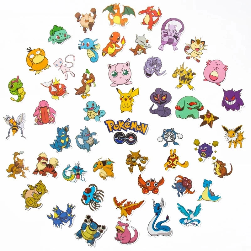 Kawaii Pikachu Pokémon Stickers Waterproof Voor Elke Creatie
