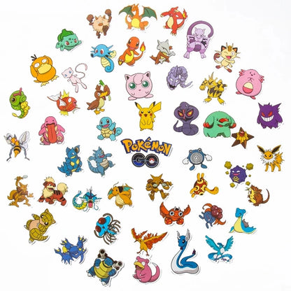 Kawaii Pikachu Pokémon Stickers Waterproof Voor Elke Creatie