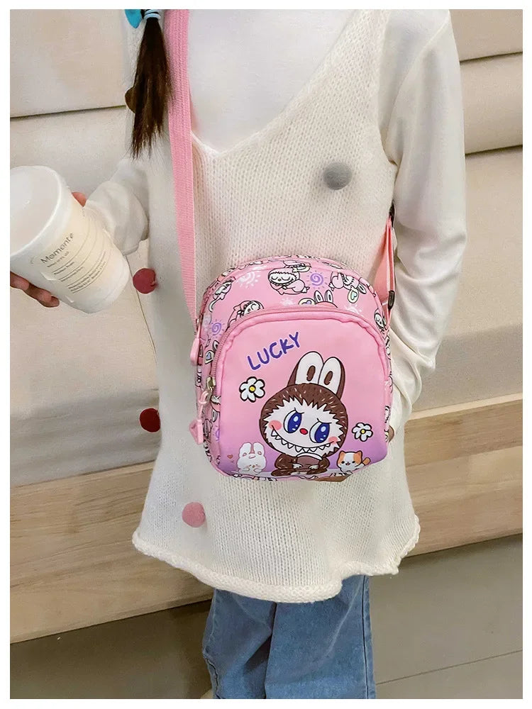 Labubu Cartoon Schoudertas Crossbody – Lichtgewicht