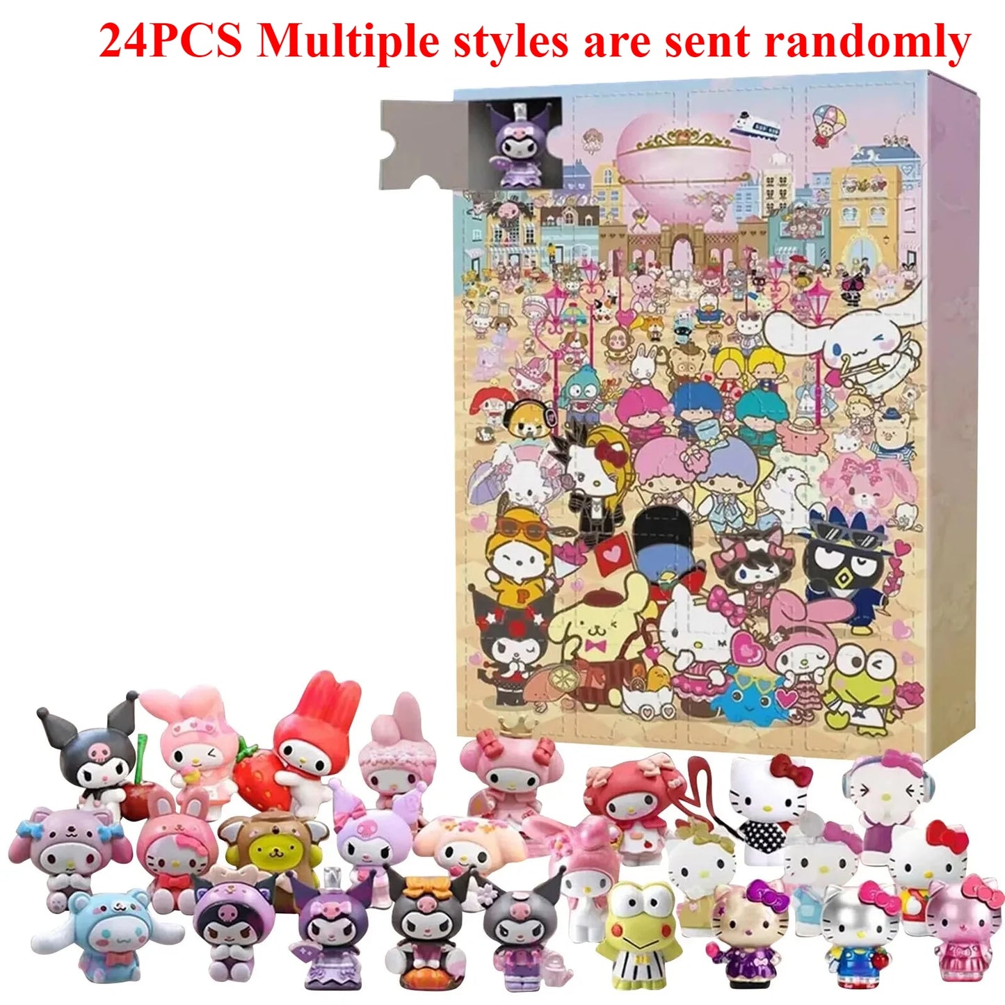 Sanrio Adventskalender Hello Kitty Kuromi 24 dagen 2025