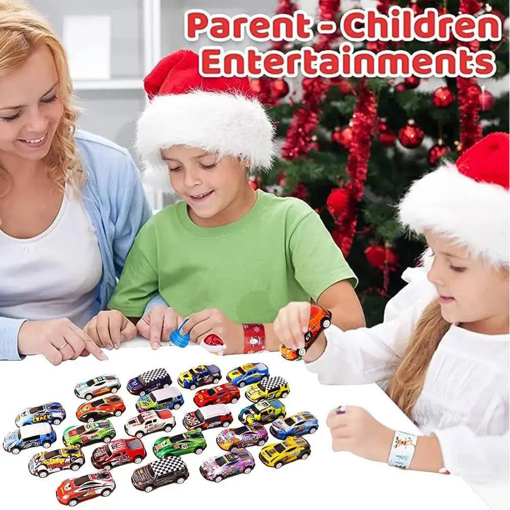 24 Dagen Adventskalender Raceauto's 2025