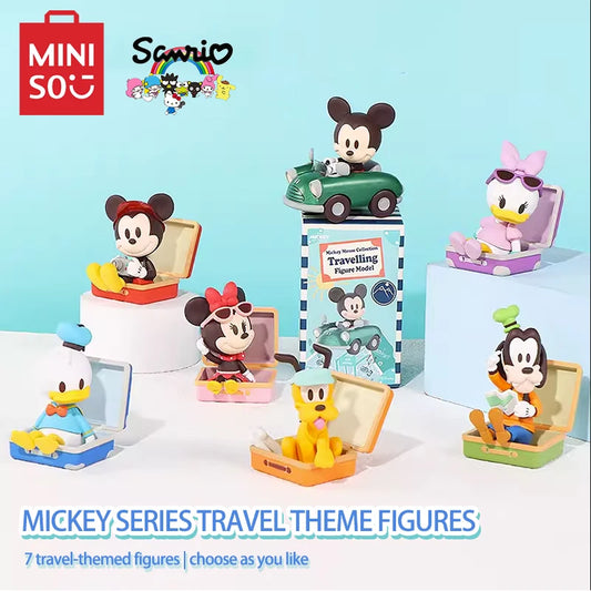 MINISO Disney Blind Box Figuren – Schattige Reisdecoraties voor Kinderen