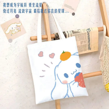 Sanrio Cinnamoroll Canvas Tas - Kawaii Zonder Rits