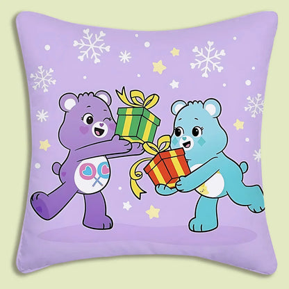 Kussenslopen Cartoon Care Bears Met Dubbelzijdige Print En Zachte Plush