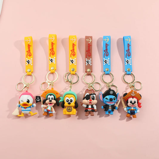 Anime Disney Sleutelhanger Nieuwe Piratenserie Met Figuren