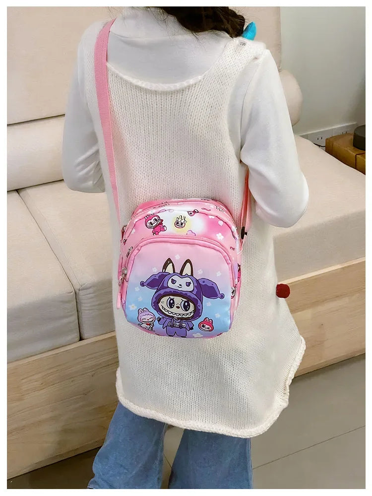 Labubu Cartoon Schoudertas Crossbody – Lichtgewicht