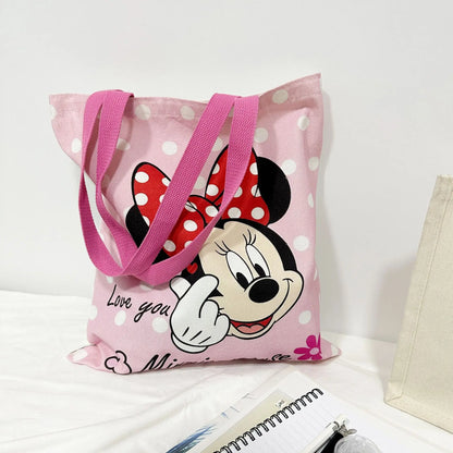 Disney Mickey en Minnie Mouse Canvas Tas – Grote Inhoud