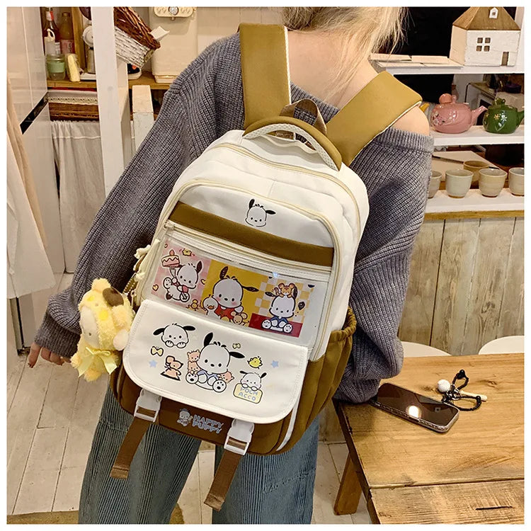 Sanrio Hello Kitty My Melody Rugzak met ruime capaciteit
