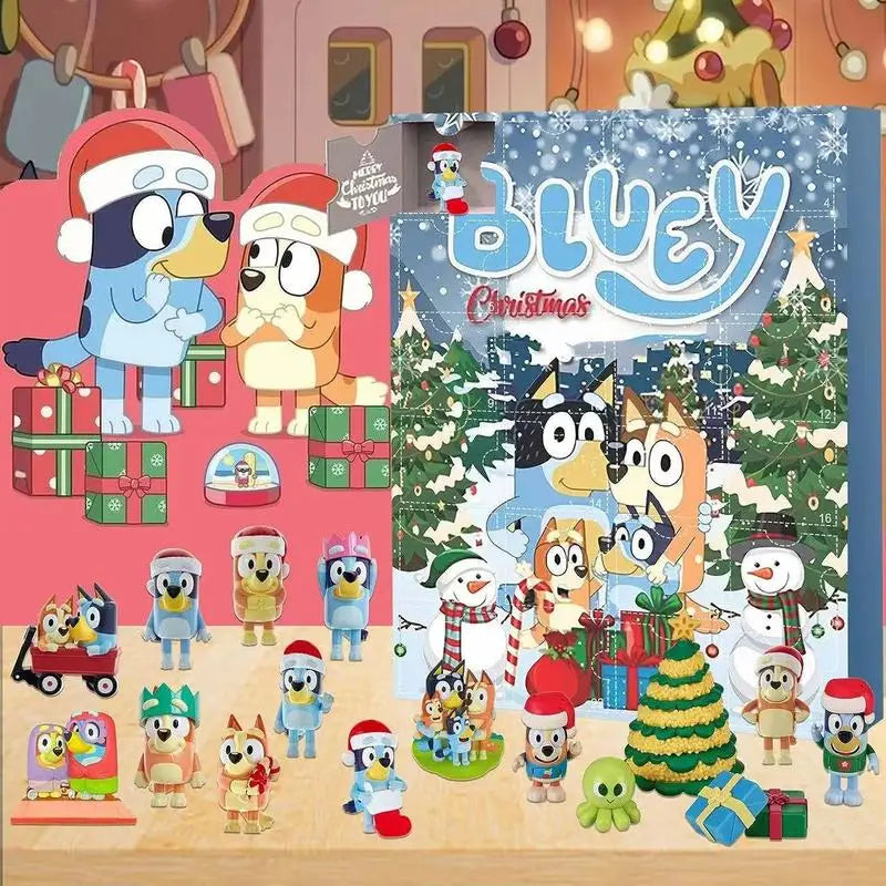 Bluey Adventskalender Surprise Blind Box 24 dagen 2025