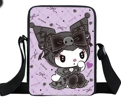 Kawaii My Melody Kuromi Rugzak – Grote Capaciteit Schooltas