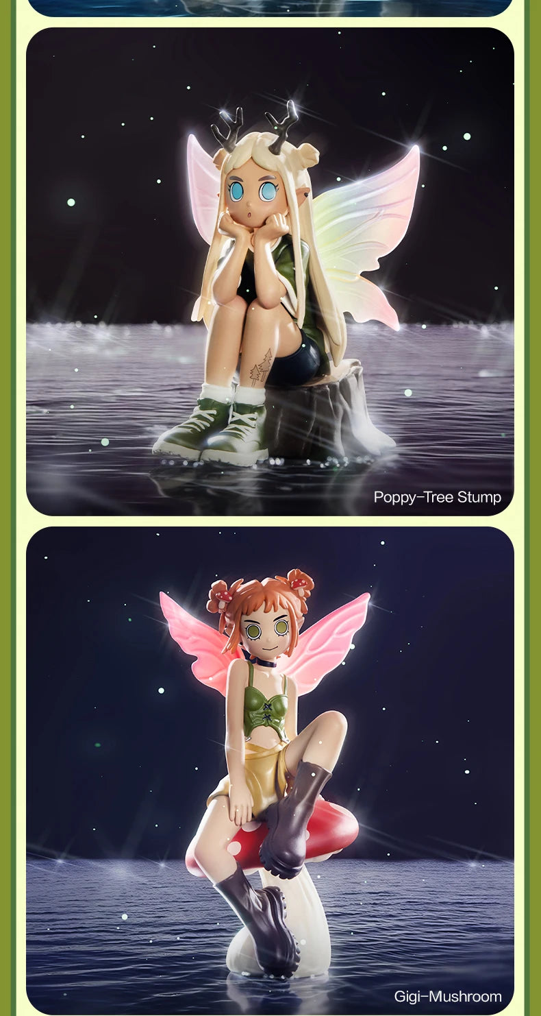 Officiële POP MART Peach Riot Punk Fairy Serie Mystery Box – Verrassende Verzamelfiguur