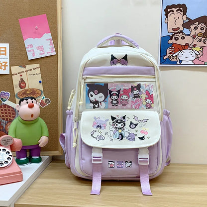 Sanrio Hello Kitty My Melody Rugzak met ruime capaciteit