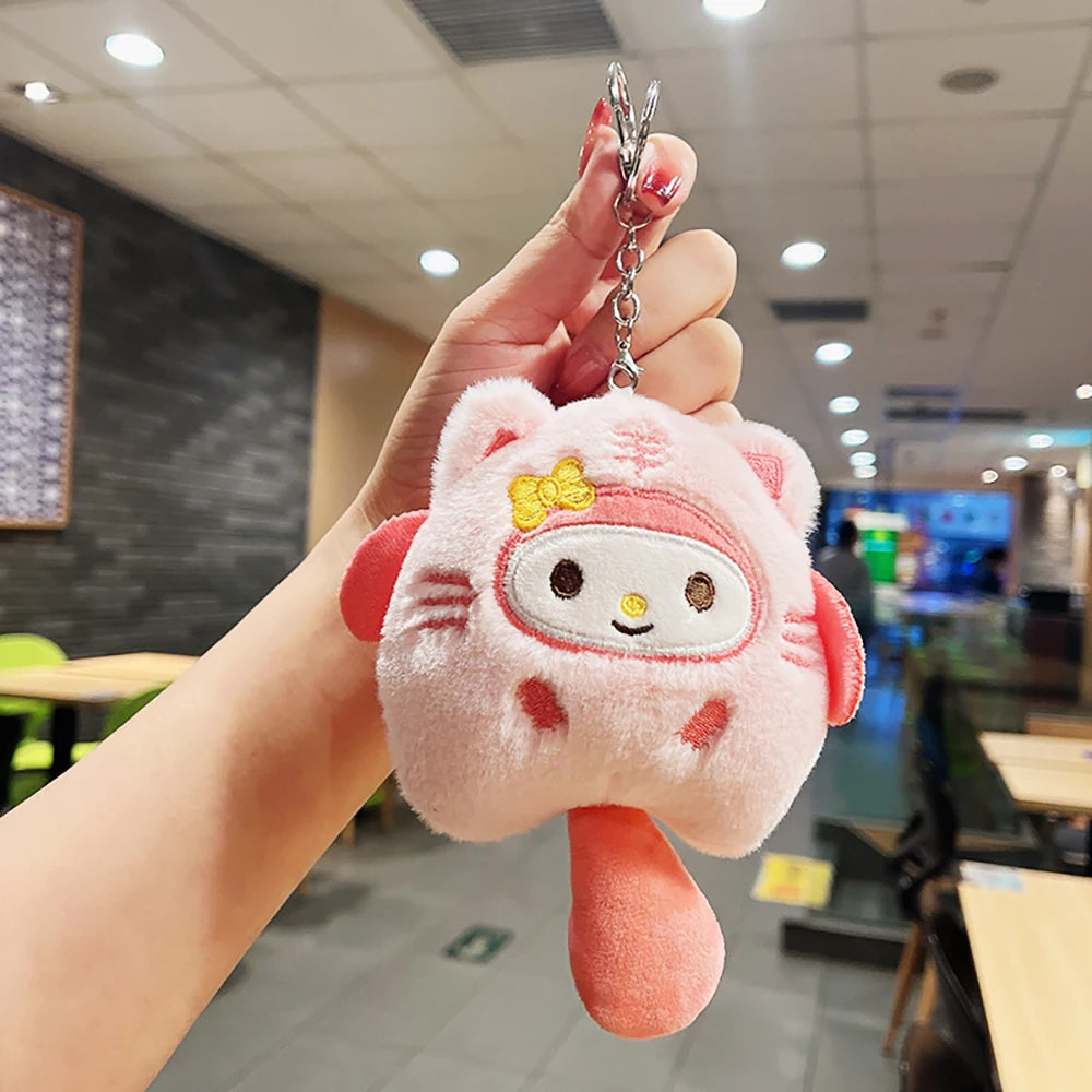 Pluche Sleutelhanger Sanrio Hello Kitty & Friends Met Schattig Ontwerp