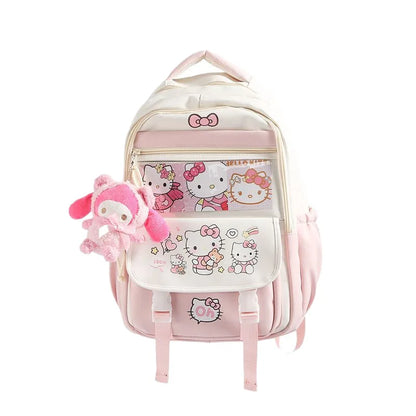 Sanrio Hello Kitty My Melody Rugzak met ruime capaciteit