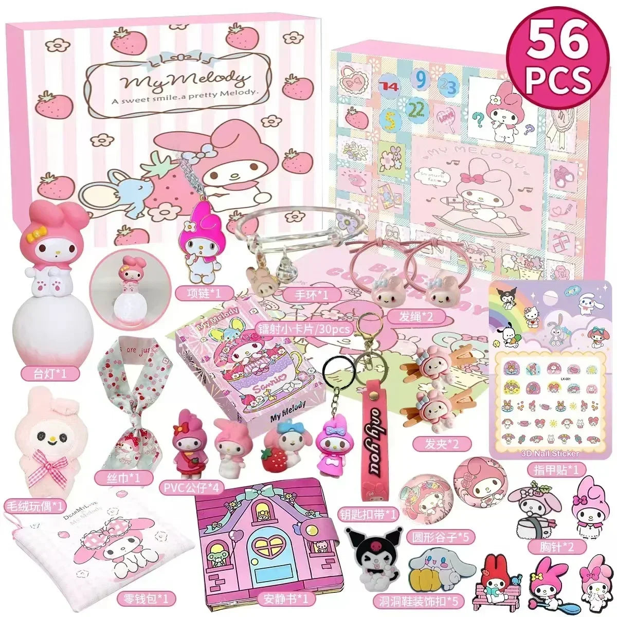 Sanrio Hello Kitty Adventskalender – Figuren 24 dagen 2025