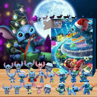 MINISO Disney Adventskalender Poppen 24 Dagen Kerstsfeer Cadeau 2025