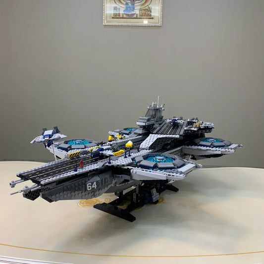 2996PCS Shield Helicarrier Bouwset Voor Avengers Fans