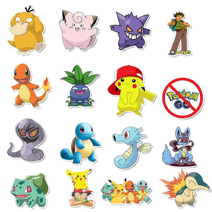 Kawaii Pikachu Pokémon Stickers Waterproof Voor Elke Creatie