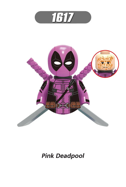 Bouwset met 1002 Marvel Deadpool en Iron Man voor Kinderen