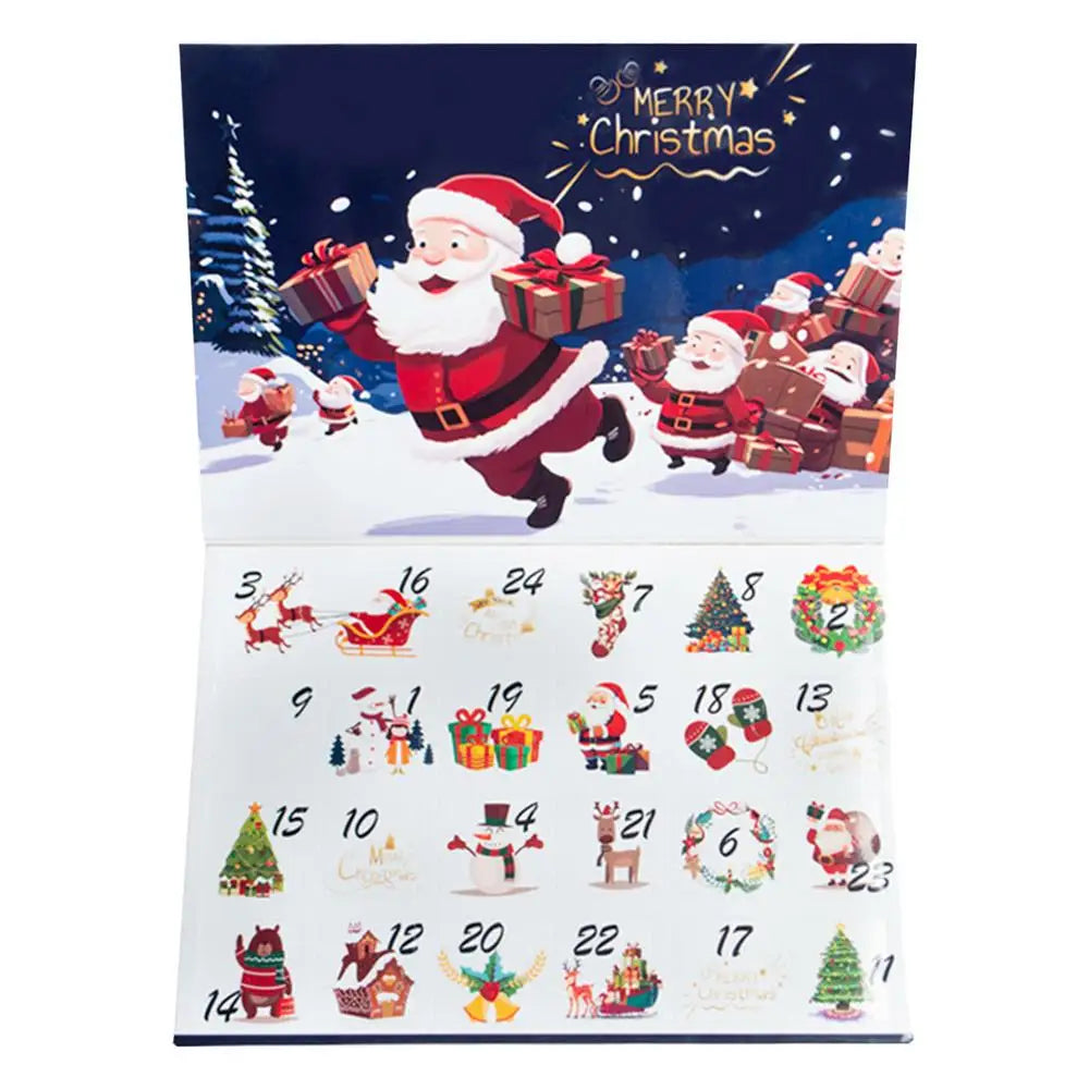 Adventskalender 2025 Sneeuwvlok – 24 Lege Dozen om zelf te vullen
