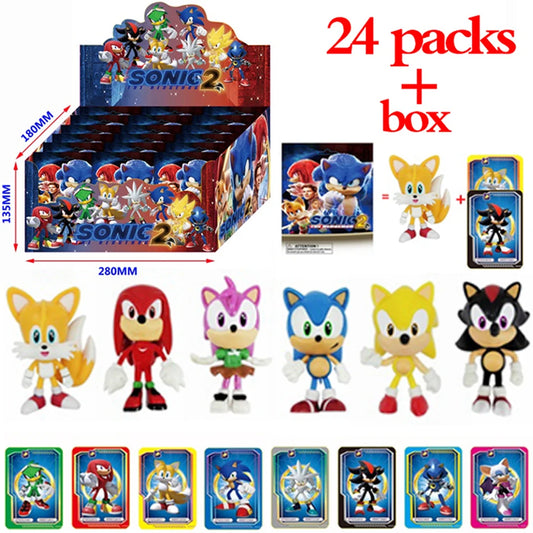 Bandai Sonic Blind Box Figuren – Mysterie Box Vol Met Anime Verzamelaarsitems