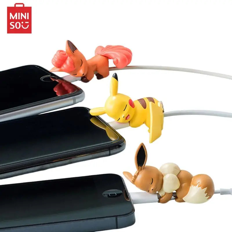 MINISO Kabelbeschermhoes Kawaii Anime Voor Schattige Kabels