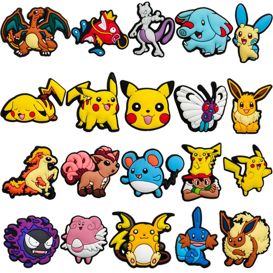 Kawaii Pokémon Schoenbedels voor Unieke Stijl en Creativiteit